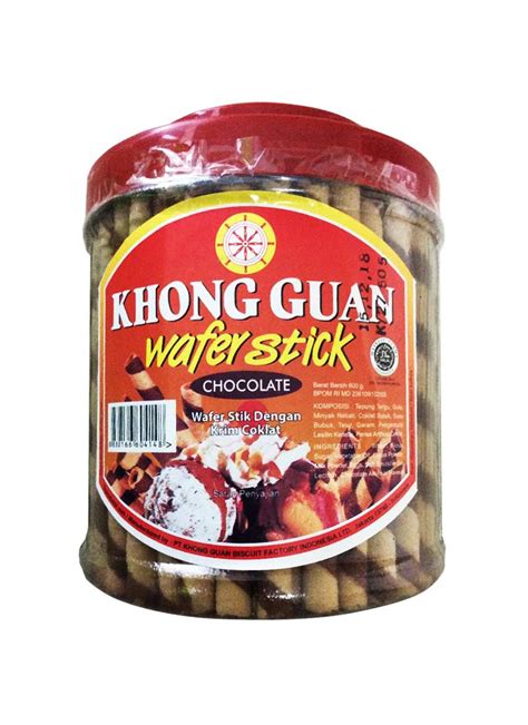 Khong Guan Wafer Stick Chocolate 500g Klik Indomaret