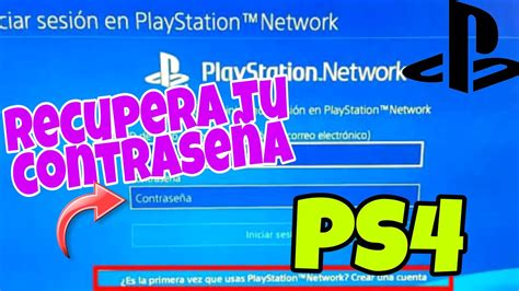 C Mo Recuperar La Contrase A De Playstation Network