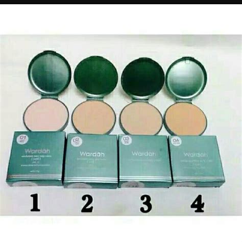 Jual BPOM Wardah Exclusive Two Way Cake Refill Bedak Refill Padat