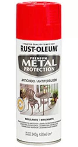 Pintura Aerosol Anti Xido Metal Protection Gr Rust Oleum Color Rojo