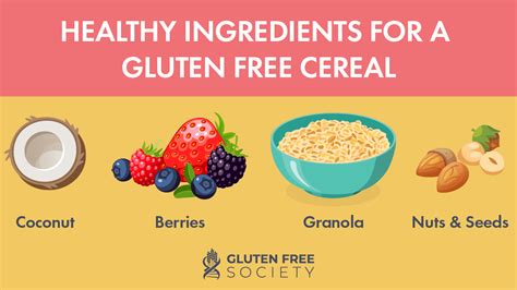 A Guide For Gluten Free Cereal Gluten Free Society