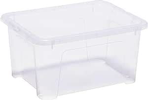 Amazon Sundis Multi Purpose Transparent Storage Box With Lid 24