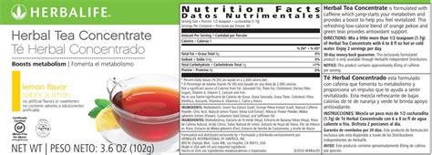 Herbalife Té concentrado de hierbas limón 3 53 oz B000VMBTZ2