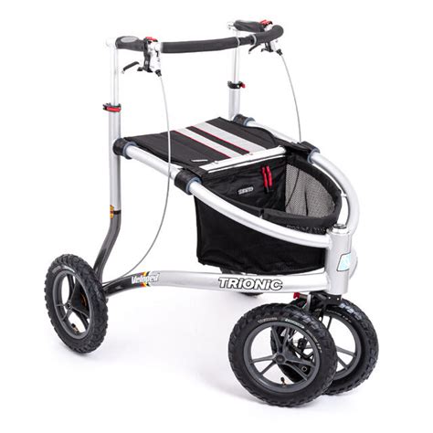 Rollator Veloped Tour 12er And 14er Trionic Usa Walkers And Rollators