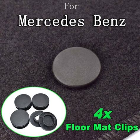 X For Mercedes Benz Car Floor Mat Clips Fixing Grips Holders Carpet