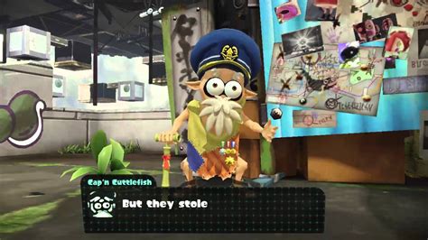 Splatoon Capn Cuttlefish Dub Youtube