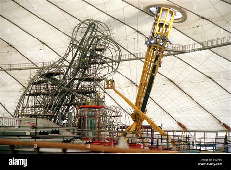 Millennium Dome construction site Stock Photo: 20344956 - Alamy