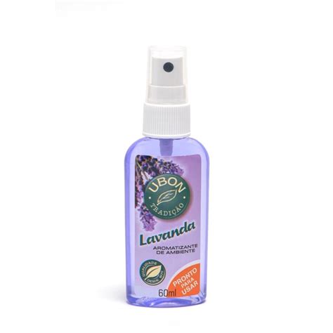 Mini Aromatizante De Ambiente Ubon Pronto Uso Lavanda 60 Ml Ubon E