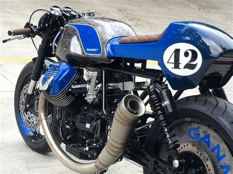 Moto Guzzi V9 Racer Rhapsody In Blue GANNET Design