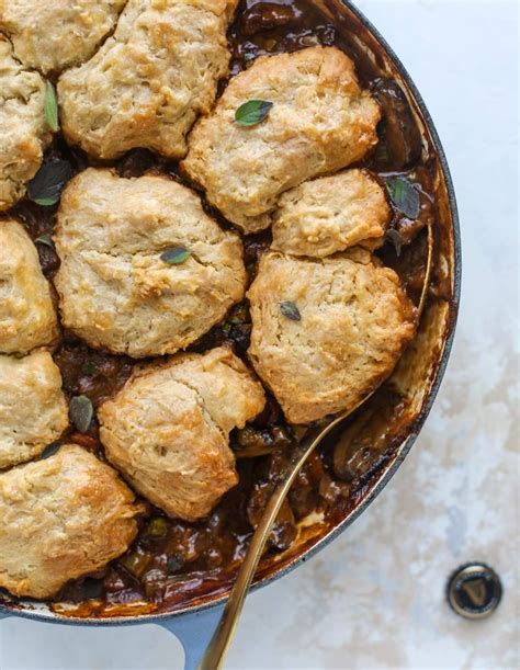 Guinness Pot Pie With Beer Bread Biscuits St Patrick S Day Recipe