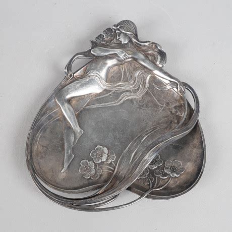 WMF FAT Art Nouveau Silver Metall Nysilver Auctionet