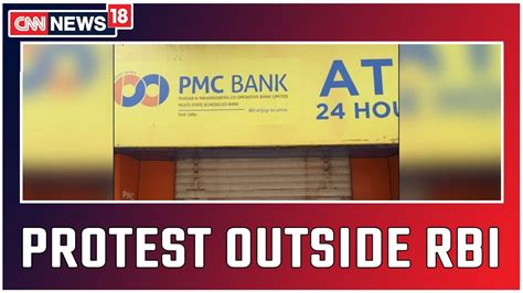 Pmc Bank Scam Protesters Take To Streets Outside Rbi Seek Solution To