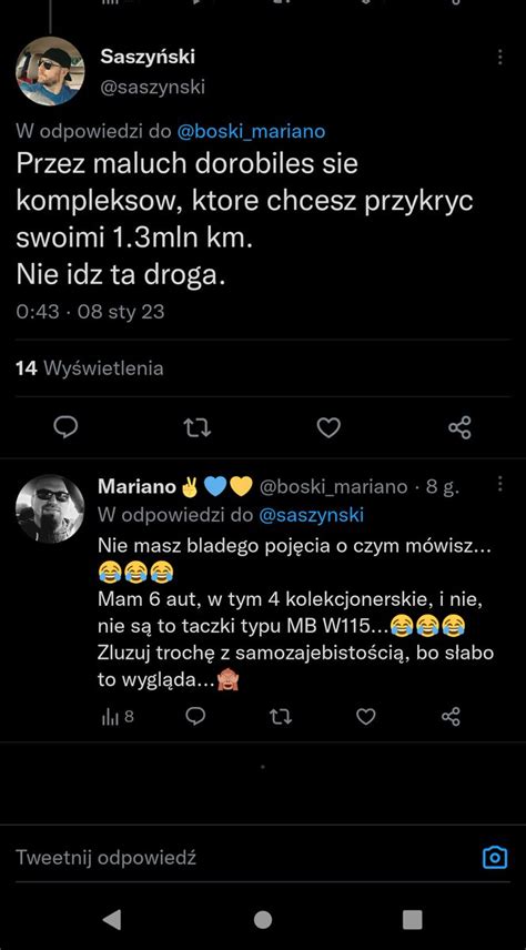 Mariano On Twitter No I Co Pizdy Nie Umieta Wyprzedza I Chooy