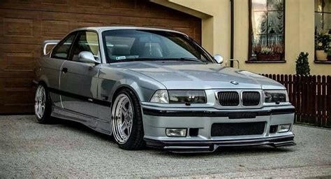 Bmw E36 M3 Silver Автомобиль Серии бмв Тюнингованные автомобили