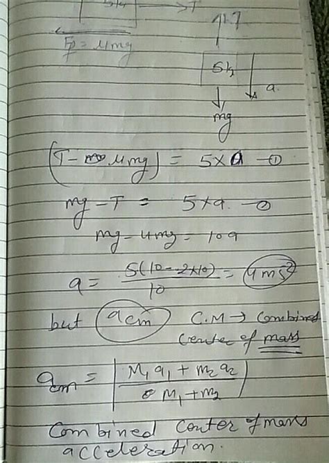 A Body Of Mass 5kg Is Acted Upon By Two Perpendicular Forces Of 8n And