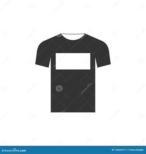 Ropa Icono De La Camiseta Ejemplo Del Vector Dise O Plano Stock De