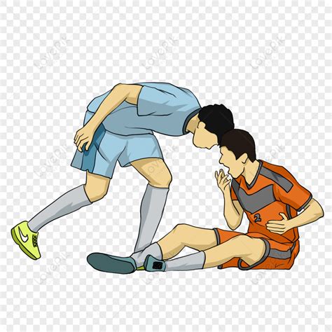 Injured Soccer Players Clip Art