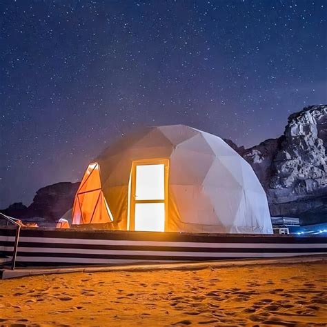 M M Geodesic Glamping Dome Igloo Ball Tent House In Japan For