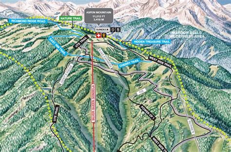 Aspen Mountain Trail Map | Aspen Snowmass