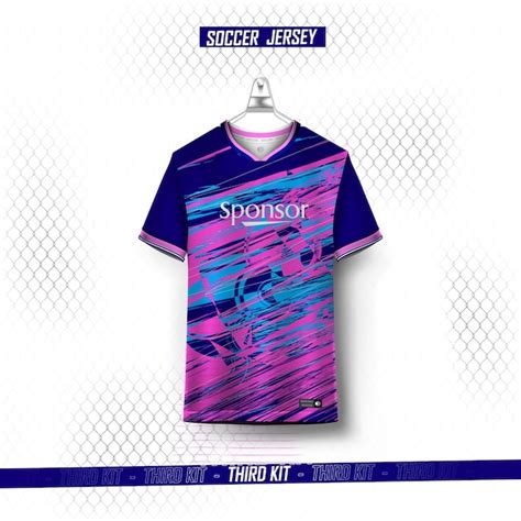 Premium Vector Sports Football Jersey Sublimation Template Design