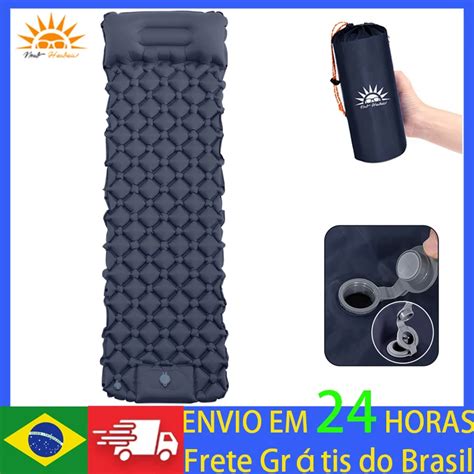 Ao Ar Livre De Acampamento Almofada Dormir Dobrável Esteira Do Sono