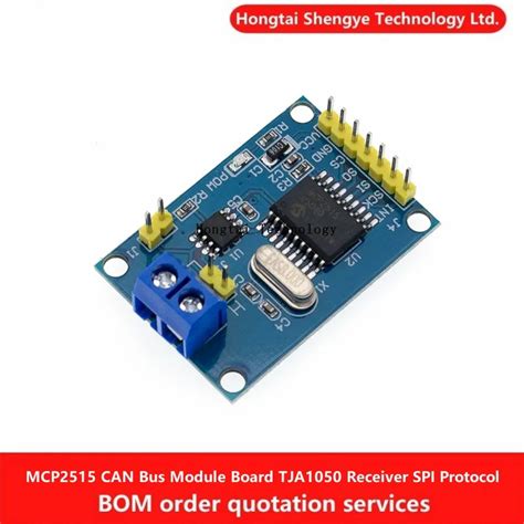 Mcp Can Bus Module Tja Receiver Spi Protocol Mcu Programming