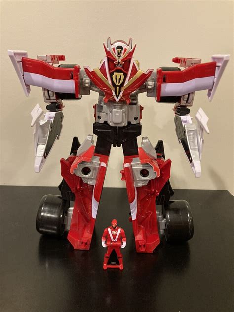 Power Rangers Super Megaforce Turbo Falcon Megazord Complete Ebay