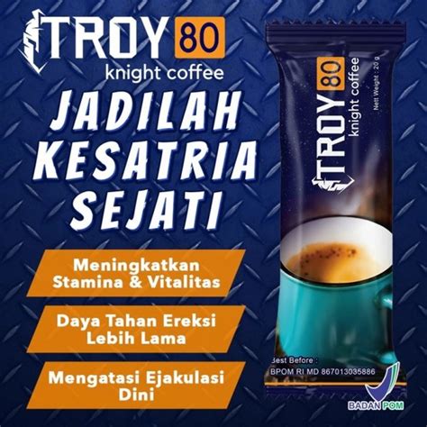 Jual Kopi Stamina Pria Dewasa Coffe Troy Original Shacet Izin Bpom