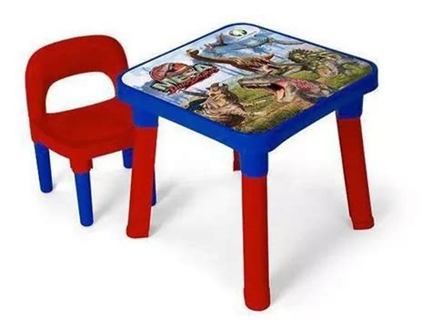 Juego de mesa y silla para niños Fun Conjunto Infantil Mesa Cadeira