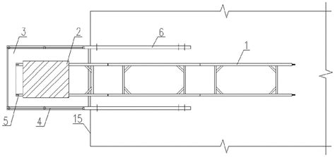 一种轨道式建筑楼层材料运输装置的制作方法