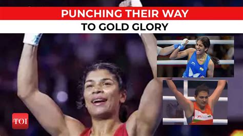 Saweety Nitu Nikhat Clinch Historic Gold Medals At Women S World