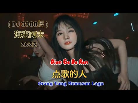 2022 DJ版 点歌的人 海来阿木 Dian Ge De Ren Hai Lai A Mu Remix DJ