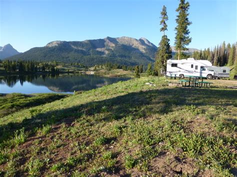 Molas Lake Campground Silverton Colorado Womo Abenteuer