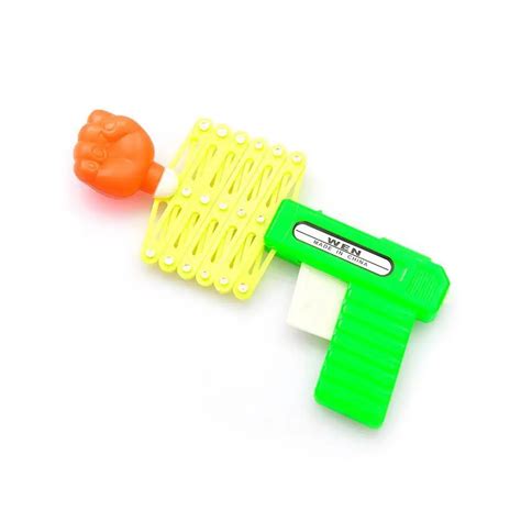 Retractable Fist Gun Elastic Toy Gun Funny Toys Baby Kids Children Toys