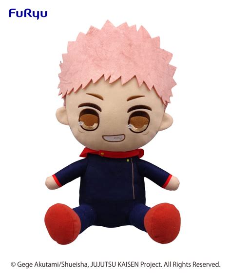 Jujutsu Kaisen Kyurumaru Super Big Plush Toy Yuji Itadori Little