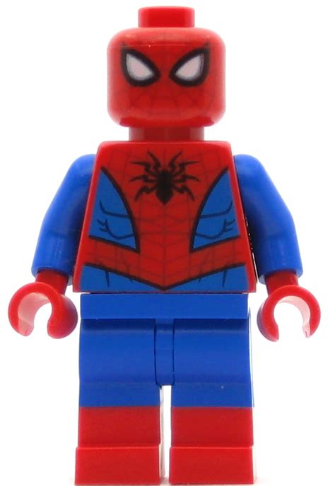 LEGO Spider-Man Minifigure Spider-Man, Blue Eye Highlights