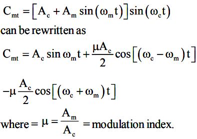 Power Distribution between the (Original) ‘Carrier Wave’ - Sarthaks ...