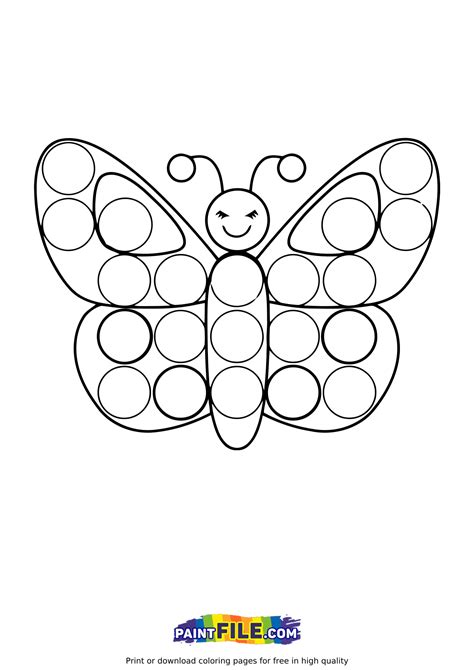 Pop It Butterfly Coloring Pages Pop It Coloring Pages Coloring | The ...