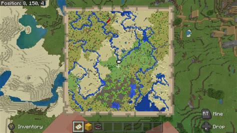 Minecraft Bedrock Seed Map