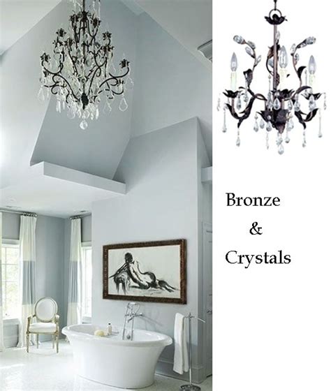 Top 25 of Chandelier Bathroom Lighting Fixtures