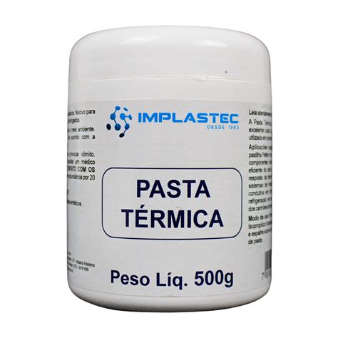 Pasta Térmica Implastec Dissipação de Calor de Alta Qualidade