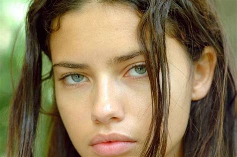 Rostros Bellos De Mujeres Sin Maquillaje Imagui Adriana Lima