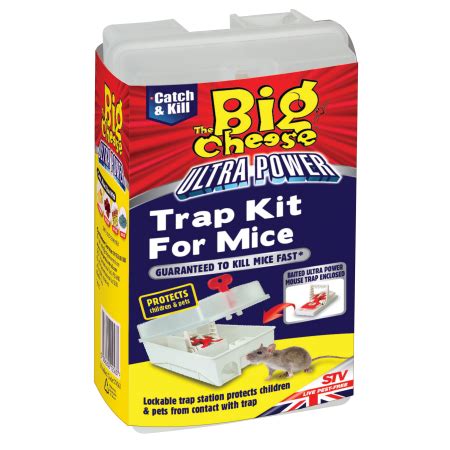 Big Cheese Ultra Power Trap Kit For Mice