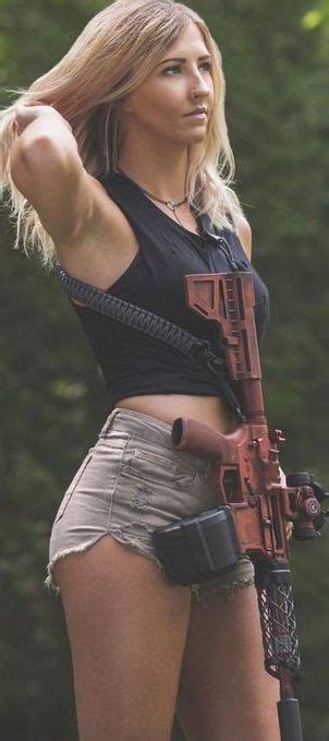 Pin On Badass Babes With Guns