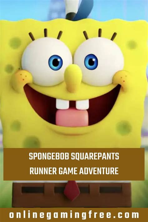 SpongeBob SquarePants Runner Game Adventure Game info