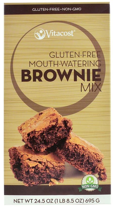 Vitacost Gluten Free Mouth Watering Brownie Mix Non Gmo Food Food