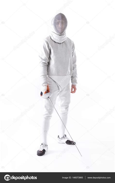 Fencer Holding Rapier Stock Photo By ©dmitrypoch 146073865