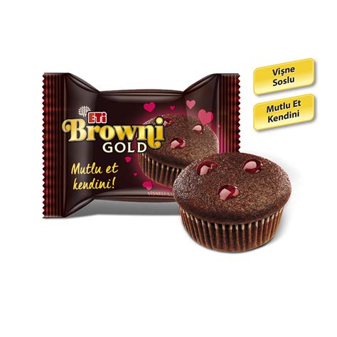 Eti Browni Gold Vişneli Çikolatalı Kek 45 g