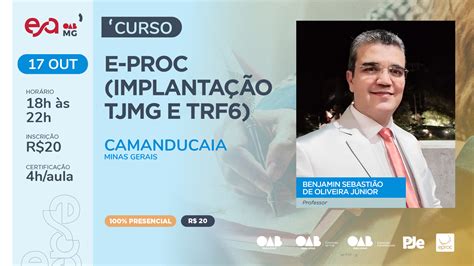 Curso E Proc ImplantaÇÃo Tjmg E Trf6 Em Camanducaia Escola Superior