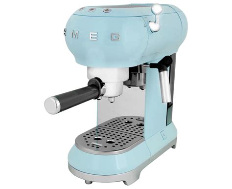 Smeg ECF01 Espresso Coffee Machine Pale Blue Catch Co Nz